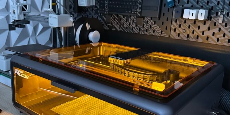 Graveur et découpeur laser Creality Falcon A1 en test